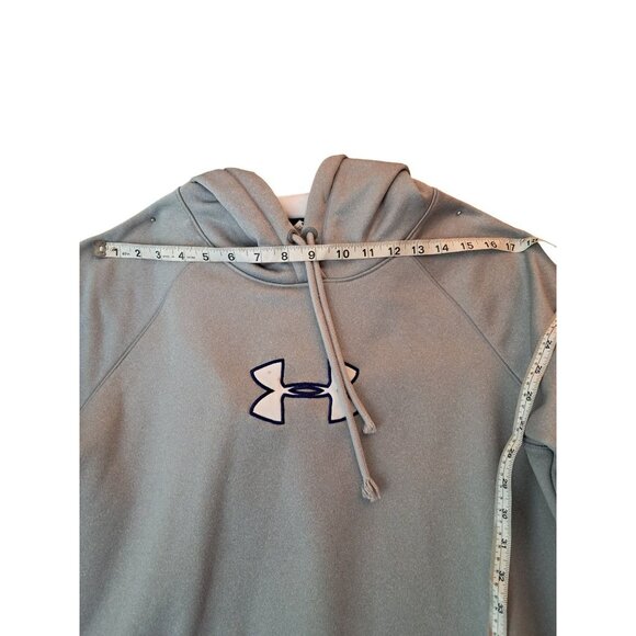 Under Armour  Women's Gray  Large Hooded Sweater - Picture 8 of 14